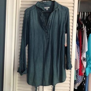 **SOLD** Liz Lange for Target denim shirt